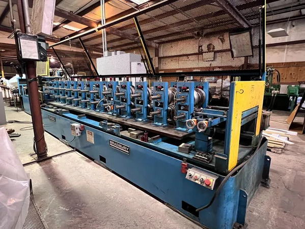 Roll Form Facility, Including 12-Stand BRADBURY Stud & Track Duplex Roll Former