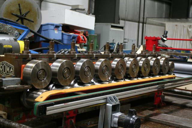 9-Stand PROMA Duplex Roll Former, 1-3/4 Dia x Adjustable Width Up to 48 Max