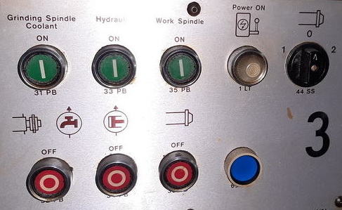 9.8 x 23.6 KELLENBERGER Univ OD/ID Grinder, Coolant Pump/Tank/Paper Filter