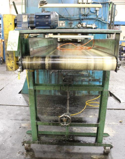 30 W x 12' L WARDCRAFT Conveyor, 3/4 HP SEW Vari, 100 FPM Max, 12 Height Adj