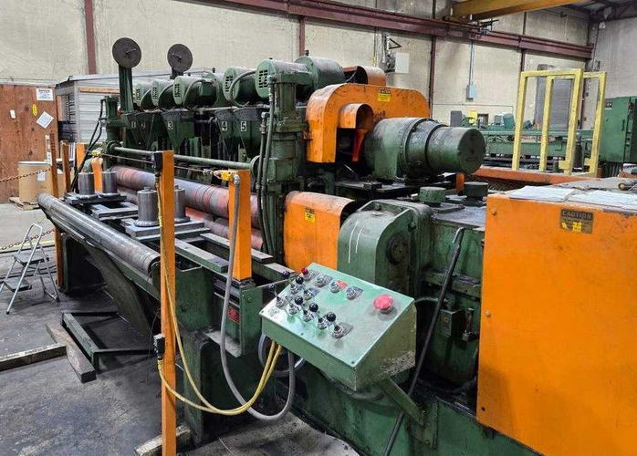 72 x .105 x 25,000 Lb ROWE Cut-to-Length Line