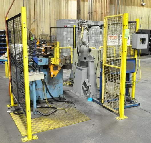 KEINS KB-30ND CNC Bender, RobotWorx Manipulator, Yasnac XRC Controller