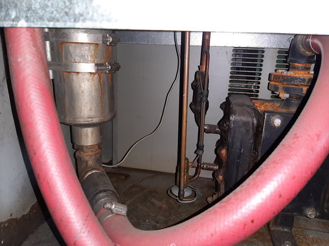 2 Ton KOOLANT KOOLERS Chiller, For Soluble Oil, Cleanable Heat Exchanger, R-22