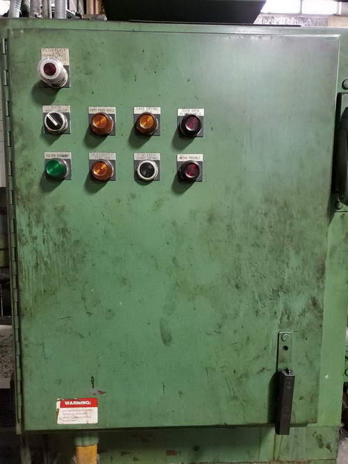 95 GPM OBERLIN Pressurized Stand Alone Auto Paper Filtration System, 20 W Media