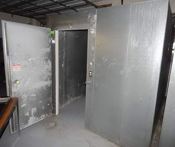 8' x 10' x 8' High CARROLL COOLERS INC Quick Ship Cooler, 34 x 78 Door Opening