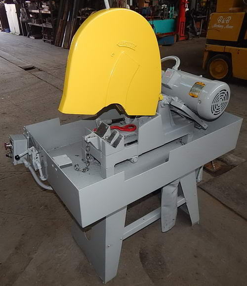 16 EVERETT 14-16 Power Chop Saw, Wet Type, Manual Cut, Pneu Clamping, 10 HP