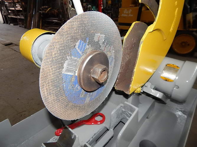 16 EVERETT 14-16 Power Chop Saw, Wet Type, Manual Cut, Pneu Clamping, 10 HP