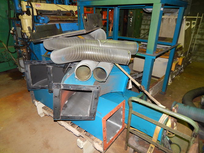 MEDIA RECLAIM SYSTEM, Sand Reclaim Pot, Overhead Cyclone, Vibratory Sifter