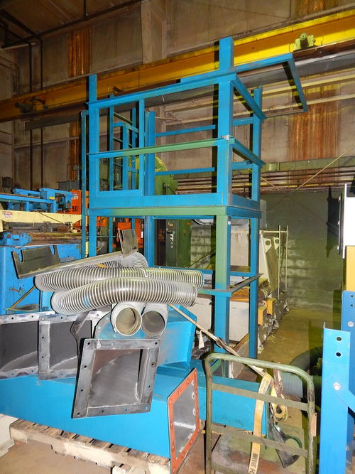 MEDIA RECLAIM SYSTEM, Sand Reclaim Pot, Overhead Cyclone, Vibratory Sifter