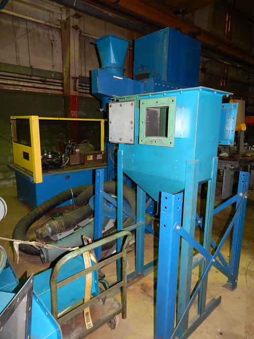 MEDIA RECLAIM SYSTEM, Sand Reclaim Pot, Overhead Cyclone, Vibratory Sifter