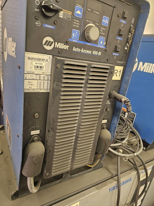 (2) MOTOMAN EA1400 Robot Cells, Miller P.S./W.F., Yaskawa MH-1655 Head/Tail