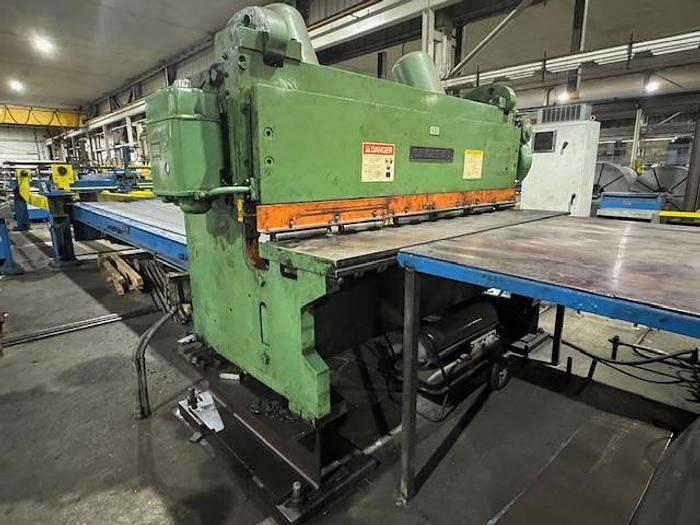 72 x .164 x 50,000 Lb B & K Cut-to-Length Line, 20' Stacker