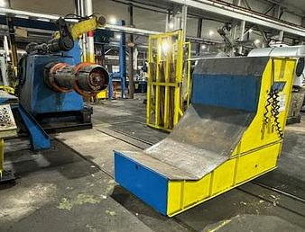 72 x .164 x 50,000 Lb B & K Cut-to-Length Line, 20' Stacker