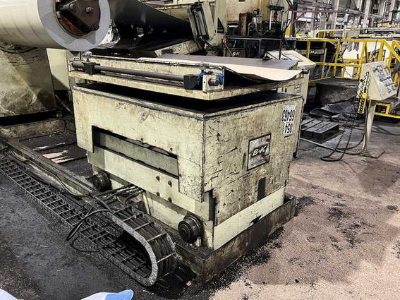 72 x .135 x 40,000 Lb B & K Cut-to-Length Line