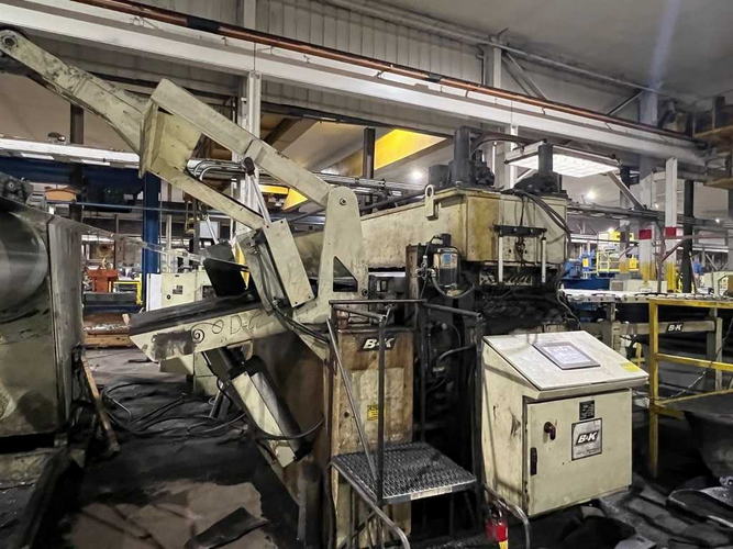 72 x .135 x 40,000 Lb B & K Cut-to-Length Line