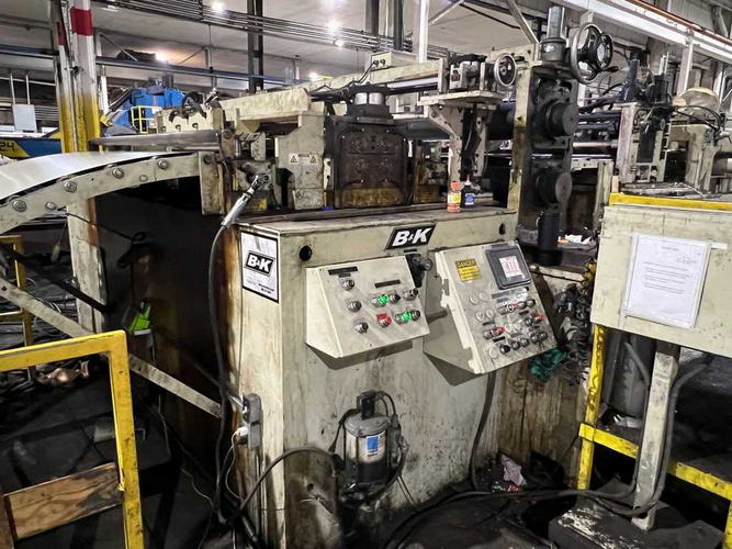 72 x .135 x 40,000 Lb B & K Cut-to-Length Line