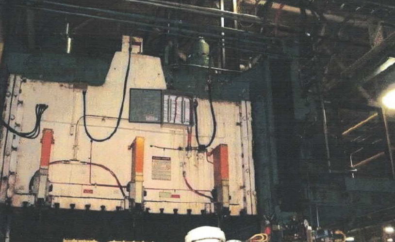 500 Ton VERSON Hydraulic Press, 30 Str, 76 Dylt, 108 x 96 Bed, 150 HP Main