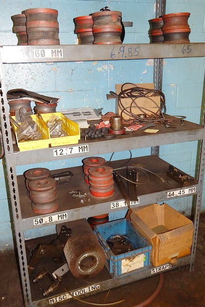 3 HAVEN 873 Dbl Blade Cut-Off, 10' Cut Length, 25' Auto Unscrambler, AB PLC