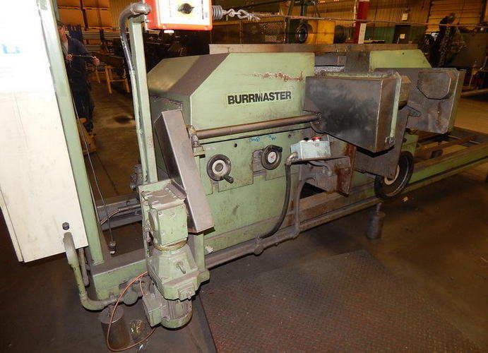 3 x 80 BURRMASTER 1 Deburring Machine, Deburrs Tube ID/OD & Bar OD (Both Ends)