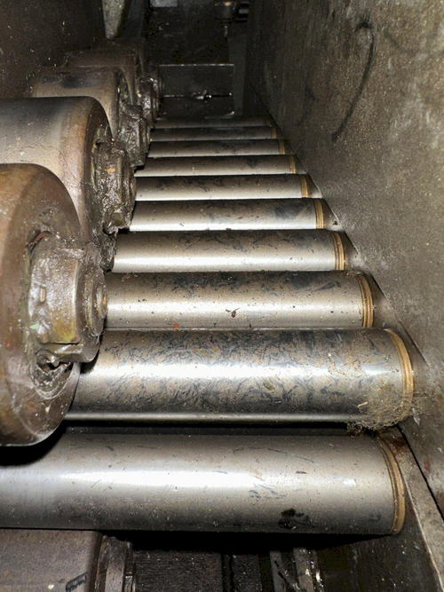 72 x .060 VOSS Corrective Leveler, 19-Roll, (13) Back-Up Rolls, 50 to 300 FPM