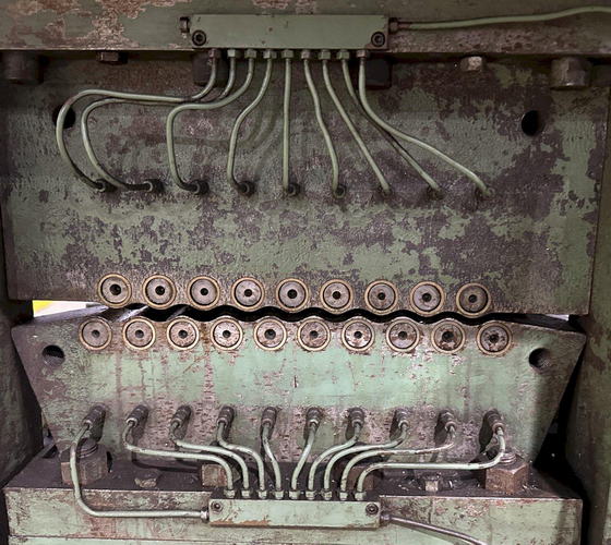 72 x .060 VOSS Corrective Leveler, 19-Roll, (13) Back-Up Rolls, 50 to 300 FPM