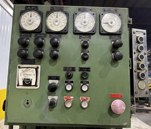 72 x .060 VOSS Corrective Leveler, 19-Roll, (13) Back-Up Rolls, 50 to 300 FPM