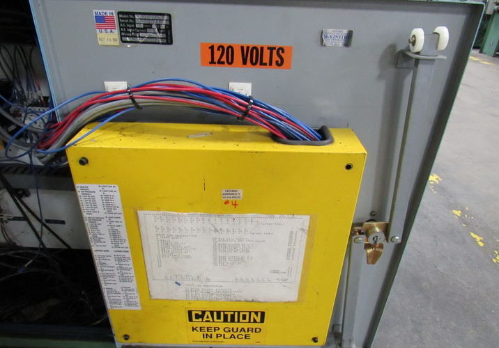 60 Ton FLEXOPRESS SSDC Press, 2 Str, 8 SH, 2 Adj, 32 x 24 Bed, 100-400 SPM