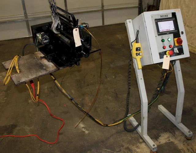 8.7 x .078 PA Servo Feeder, Pilot Release, Pendant for Jogging, Mini Control