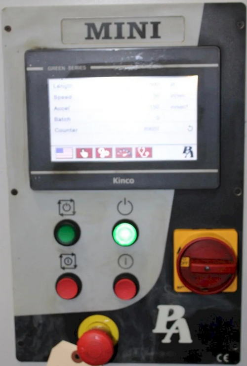 8.7 x .078 PA Servo Feeder, Pilot Release, Pendant for Jogging, Mini Control