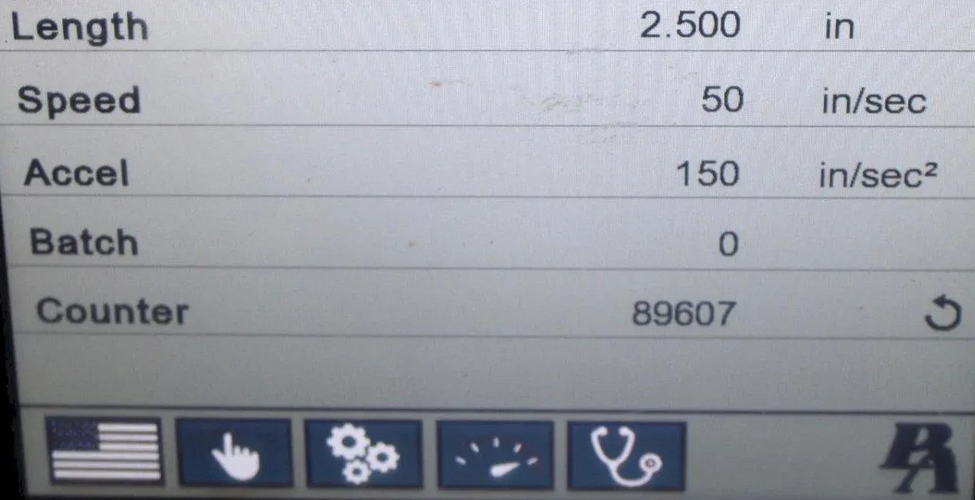 8.7 x .078 PA Servo Feeder, Pilot Release, Pendant for Jogging, Mini Control