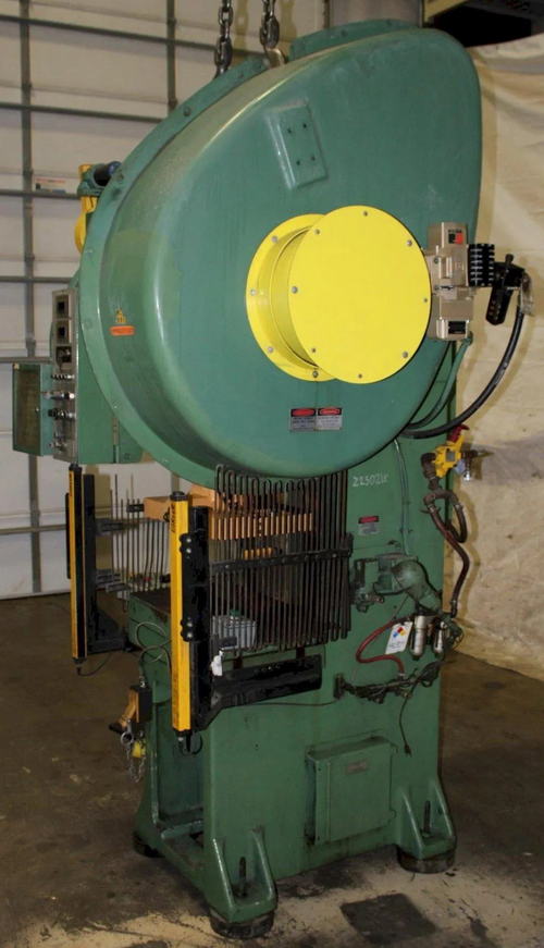 32 Ton MINSTER Gap Frame Press, 3 Str, 12 SH, 2.25 Adj, 24 x 16 Bed