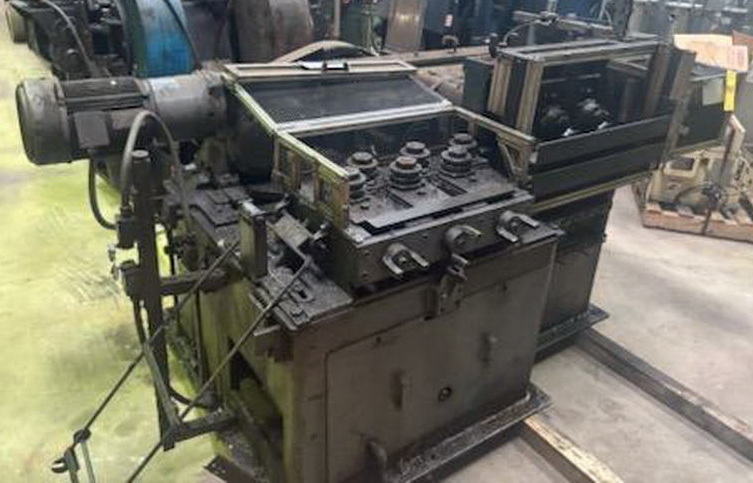 5/8 2-Plane Straightener, 12-Roll, 1-3/4 Shaft, 4 Dia Work Rolls, 7-1/2 HP