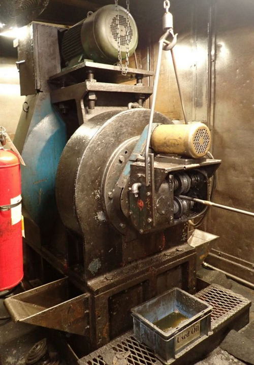 2 ABBEY ETNA 208 Swager with Entry/Exit Feed, 2-9/16 Spdl Hole, 25 HP