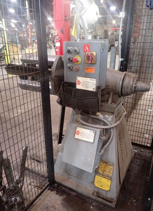 6,000 Lb LITTELL Motorized Uncoiler, 15 to 20 ID, 60 OD, 20 Width