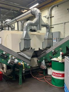 Dual 30 Dia Drum JENFAB Parts Washer, Cob Dryer