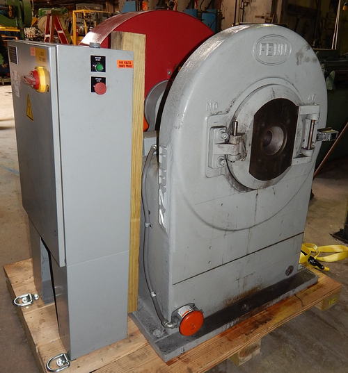2-1/4 FENN 4F2 Swager, Near New Condition, 3-1/8 x 3-1/2 x 2-1/4 H Die, 10 HP