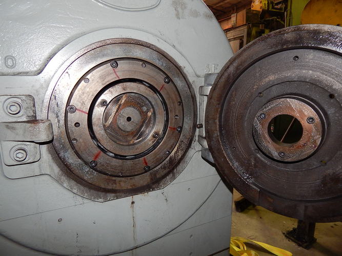 2-1/4 FENN 4F2 Swager, Near New Condition, 3-1/8 x 3-1/2 x 2-1/4 H Die, 10 HP