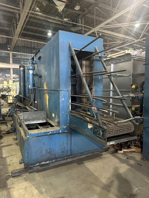 24 W x 56 H DUNNAGE WASH SYSTEMS 3-Stage Pallet Washer, Wash/Rinse/Blow-Off