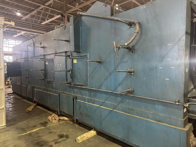 24 W x 56 H DUNNAGE WASH SYSTEMS 3-Stage Pallet Washer, Wash/Rinse/Blow-Off