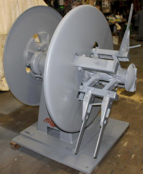 2,500 Lb LITTELL Double End Uncoiler, 15 to 20 ID, 48 OD, 14 Width