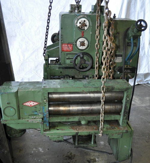 20 W x .25 VAMCO Feeder, 6 W Feed Rolls, 20 Driven Pinch Rolls