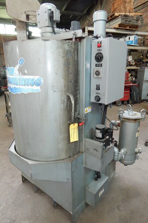 27 Dia x 36 H BETTER ENGINEERING G200 Rotary Parts Washer, Elect Heated Wash