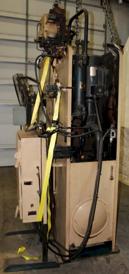 50 Ton PH Hydraulic Press, 24 Str, 30 Dylt, 30 x 27 Bed, 20 HP