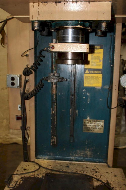 50 Ton PH Hydraulic Press, 24 Str, 30 Dylt, 30 x 27 Bed, 20 HP