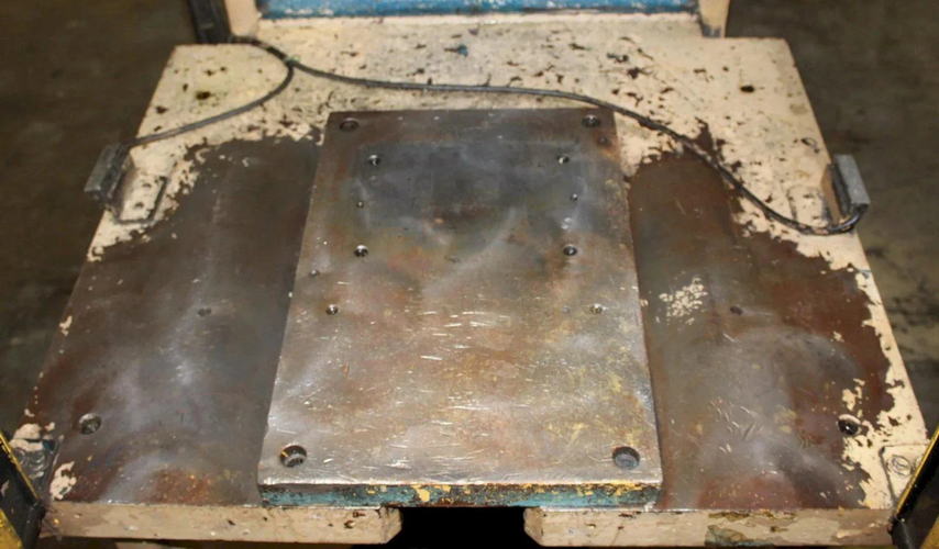 50 Ton PH Hydraulic Press, 24 Str, 30 Dylt, 30 x 27 Bed, 20 HP