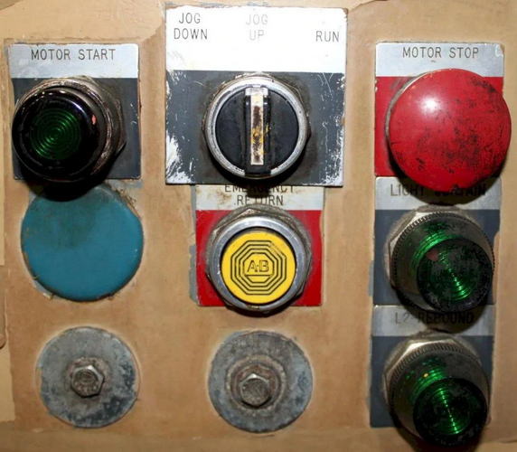 50 Ton PH Hydraulic Press, 24 Str, 30 Dylt, 30 x 27 Bed, 20 HP