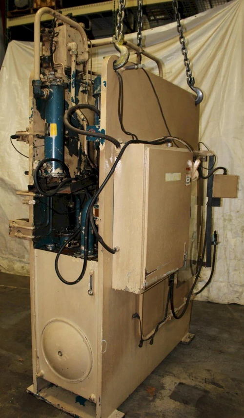50 Ton PH Hydraulic Press, 24 Str, 30 Dylt, 30 x 27 Bed, 20 HP