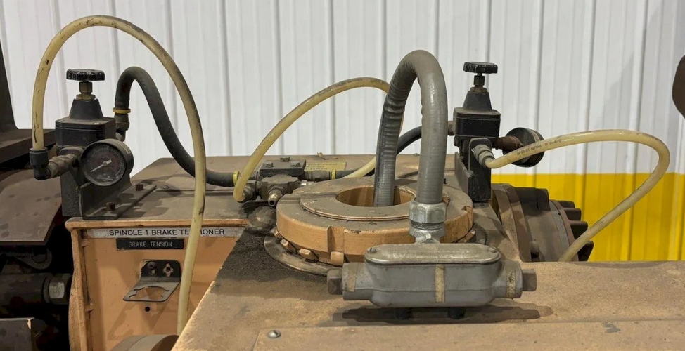 4,000 Lb CWP Double End Uncoiler, 13.5 to 17.5 ID, 60 OD, 18 Width