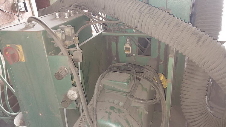 18 TIMESAVERS 6019-1 Wood Polishing Belt Grinder, 520 Hours, 10 HP