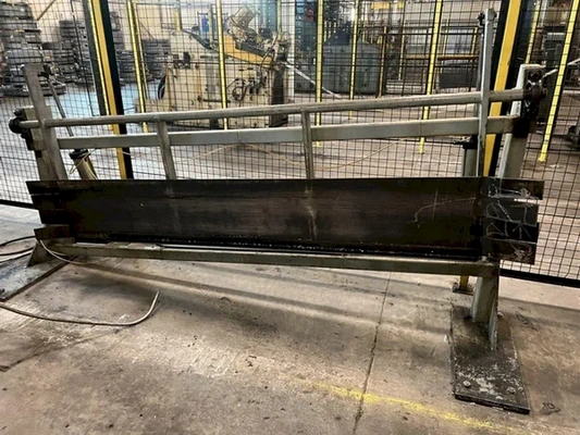 COLT Thread-Up Table, 10' Long, 37 Wide, Pneumatic